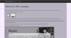 Desktop Screenshot of imkconsulting.com