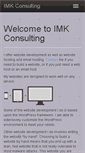 Mobile Screenshot of imkconsulting.com